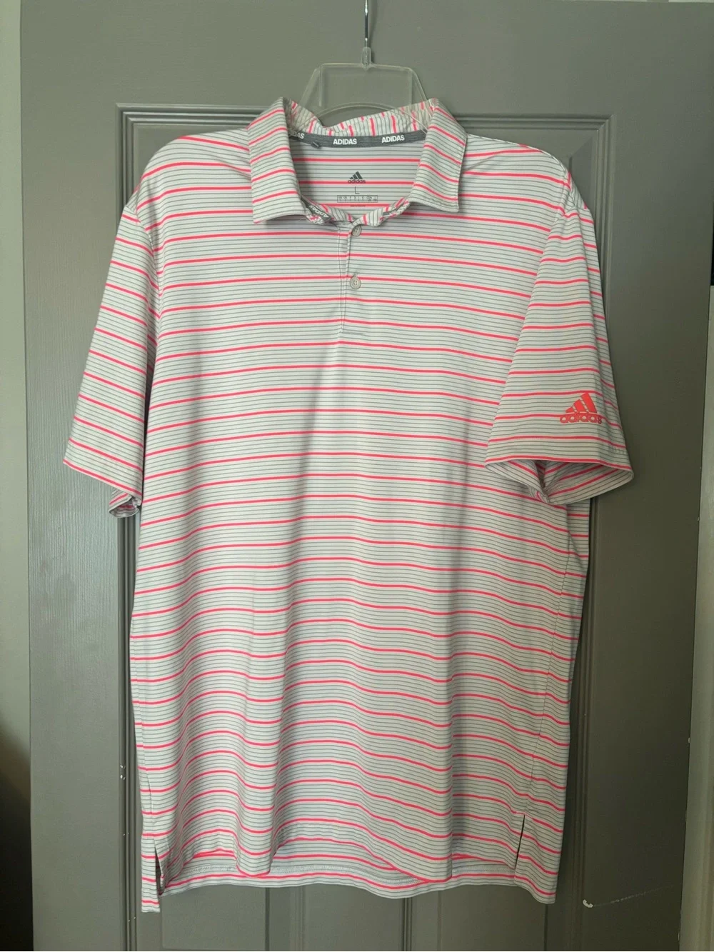 Adidas Men’s Striped Polo